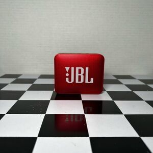 JBL - Go 2 Portable Bluetooth Speaker - Vibrant Red